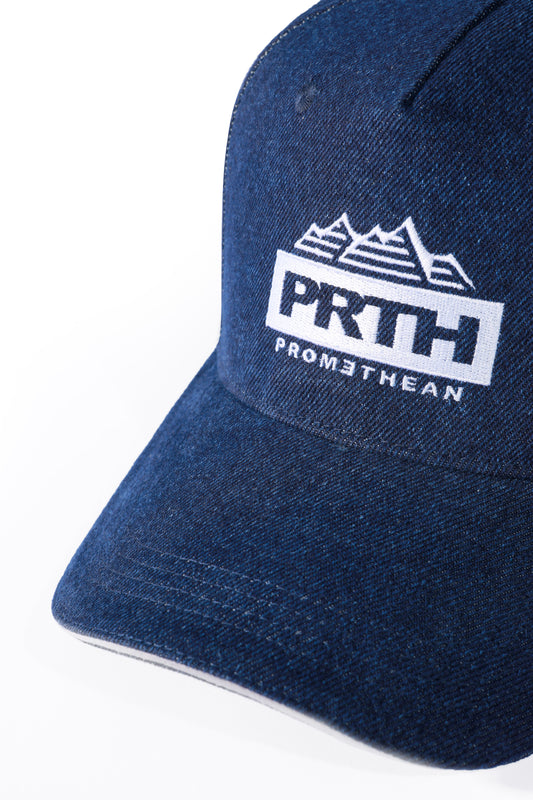 PRTH Embroidery original denim baseball cap